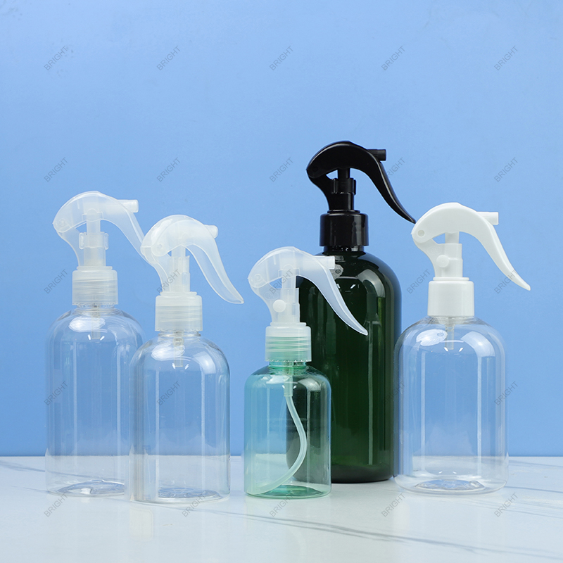 Custom capacity clear lotion bottle for skincare